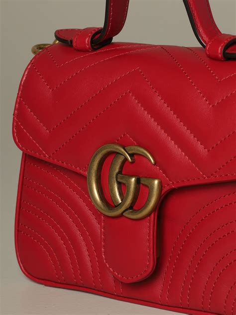 gucci mini red crossbody bag|crossbody gucci side bag.